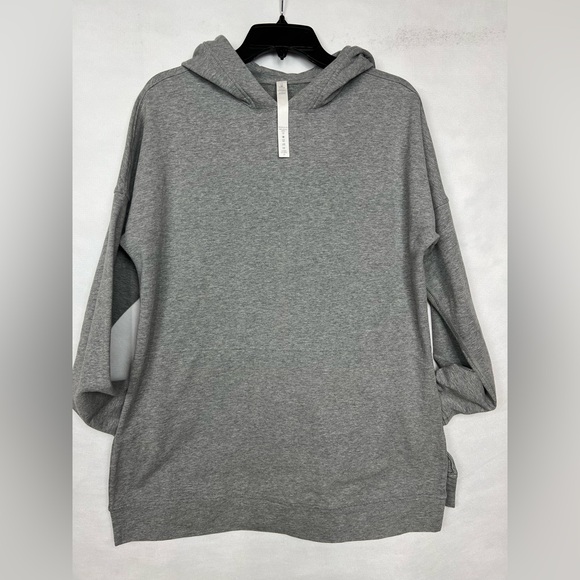 lululemon athletica  Cut Above Hoodie (Expression) Heather Gray Women's size 10 - Picture 4 of 11